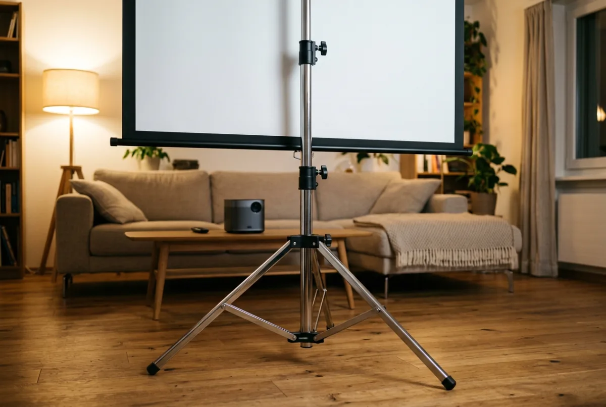 Déploiement d'un écran de projection