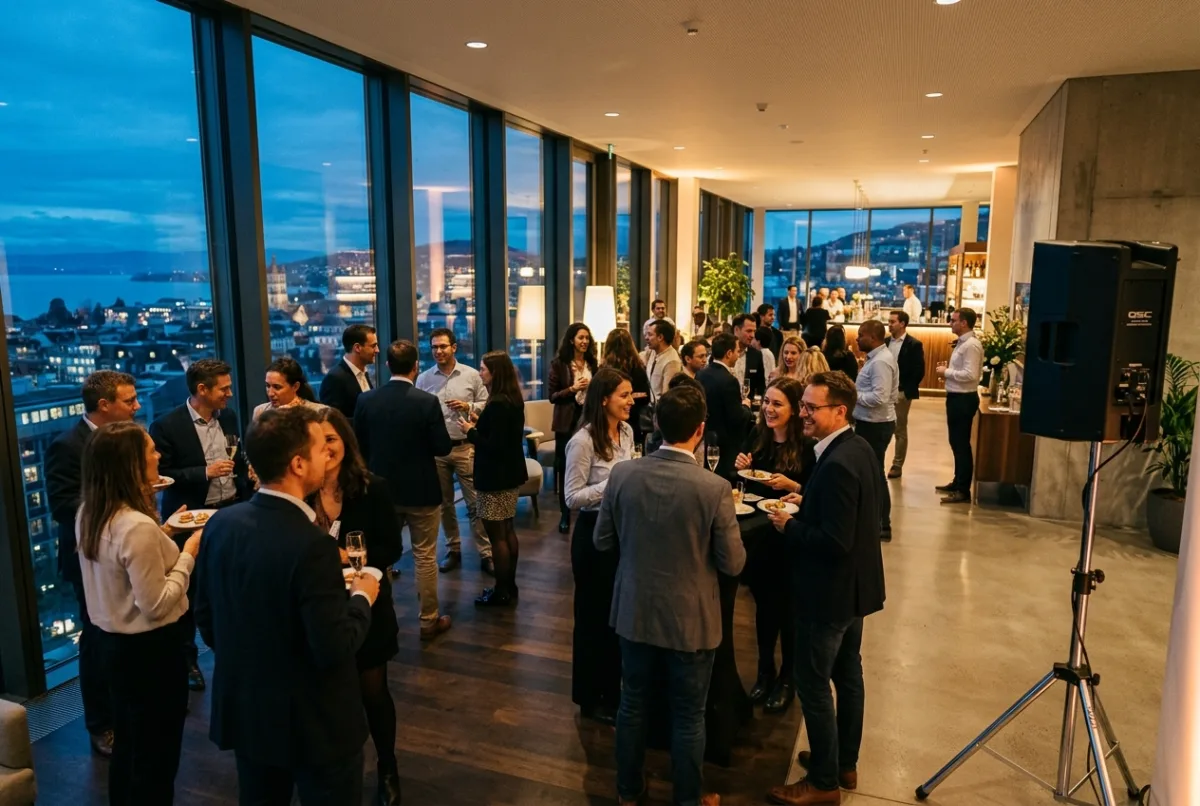 Soirée d'entreprise réussie