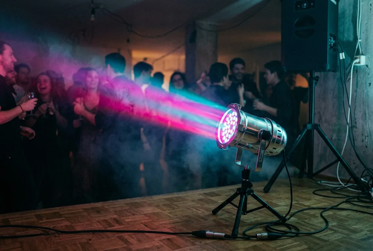 Lumières et sono pour soirée étudiante