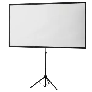 écran projection projecteur toile ultra léger celexon 80 pouces location Lausanne