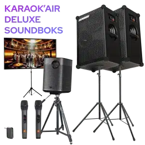 karaoké deluxe pack soundboks location sonorisation haut parleur air sound lausanne