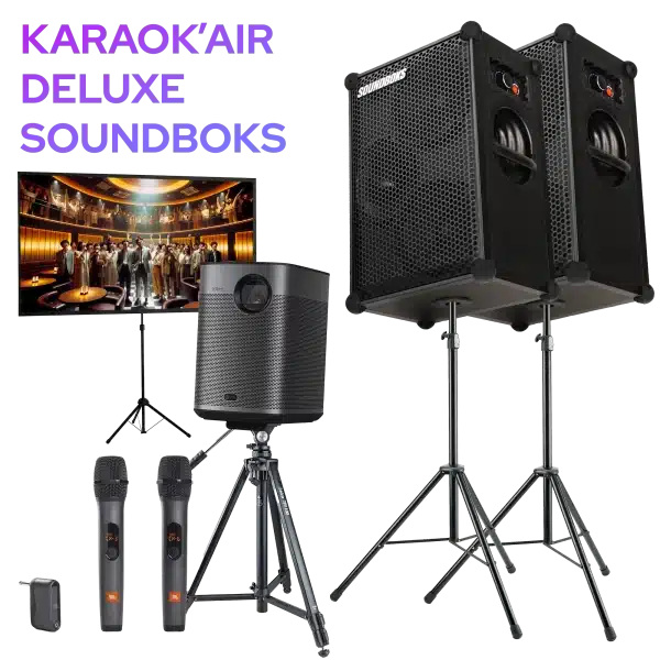 karaoké deluxe pack soundboks location sonorisation haut parleur air sound lausanne