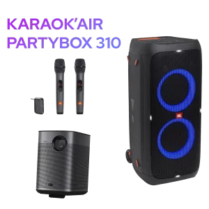 JBL PARTYBOX 310 - Haut-parleur actif Bluetooth rechargeable avec fonction  Karaoké - 240 W