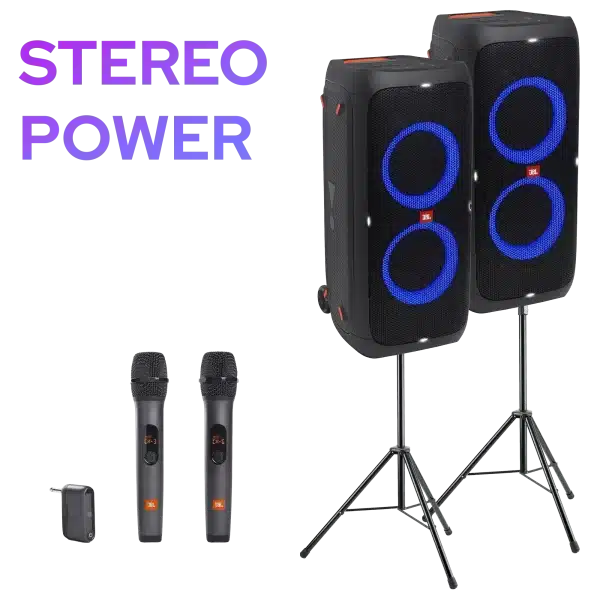 pack jbl stereo power location sonorisation haut parleur air sound lausanne