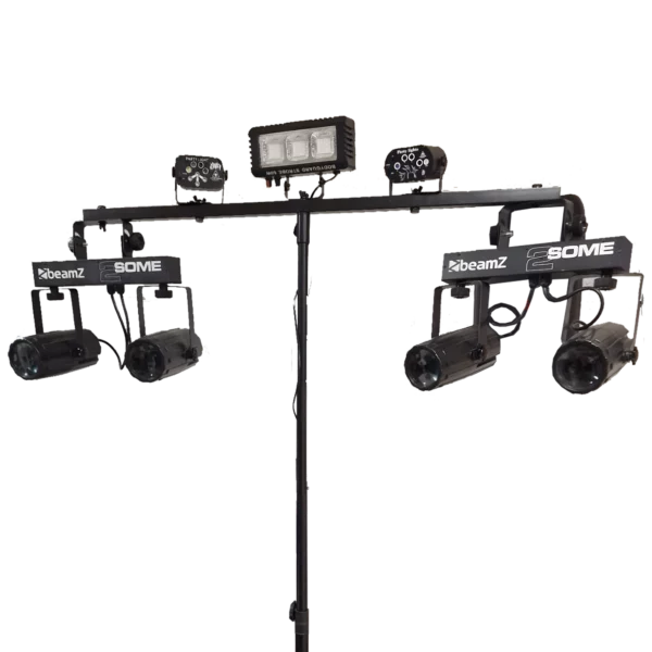 Barre LED multi-effets FX strobe laser moonflower, location éclairage pour soirée à Lausanne et région — AirSound