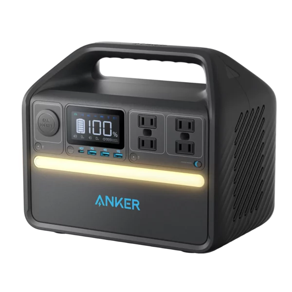 Batterie portable Anker 535 PowerHouse 512 Wh, location autonomie électrique pour événement extérieur à Lausanne — AirSound