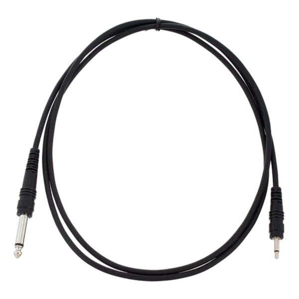 Câble adaptateur jack 3.5mm vers RCA et jack 6.35mm, location accessoire connectique audio à Lausanne — AirSound