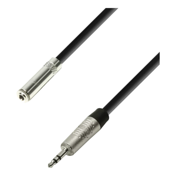 Câble jack 3.5 mm stéréo mâle/mâle 6 mètres, location à Lausanne — AirSound