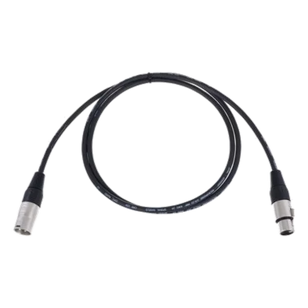 Câble XLR symétrique 3 broches connecteurs Neutrik pour micro et enceinte, location à Lausanne — AirSound