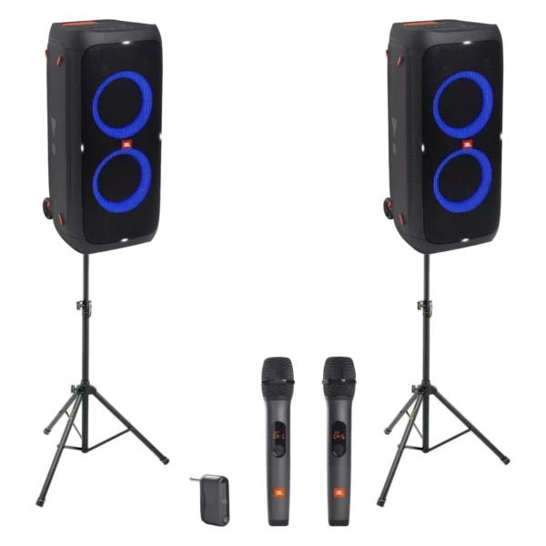 Pack Duo JBL PartyBox 310 — location sono Lausanne