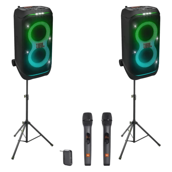 Pack Duo JBL PartyBox Stage 320 — location sono Lausanne