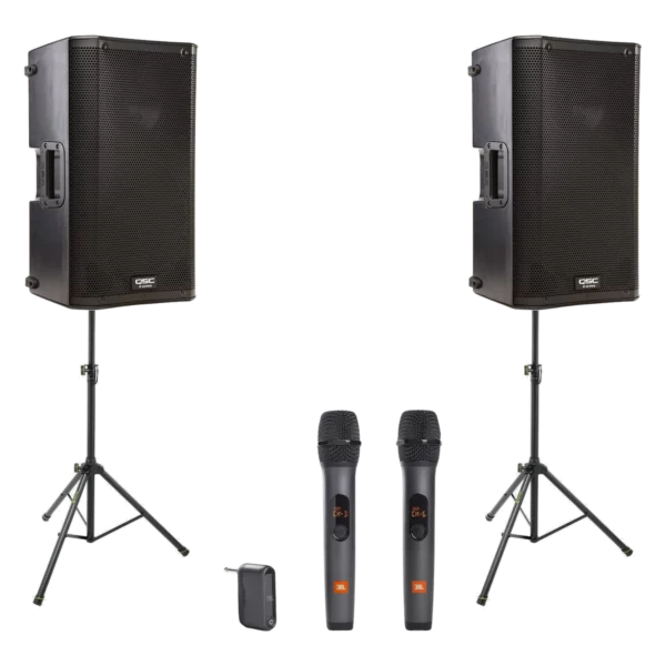 Pack Duo QSC K10 — location sono pro Lausanne