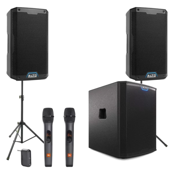Pack Actif 10 pouces + Subwoofer — location sono Lausanne
