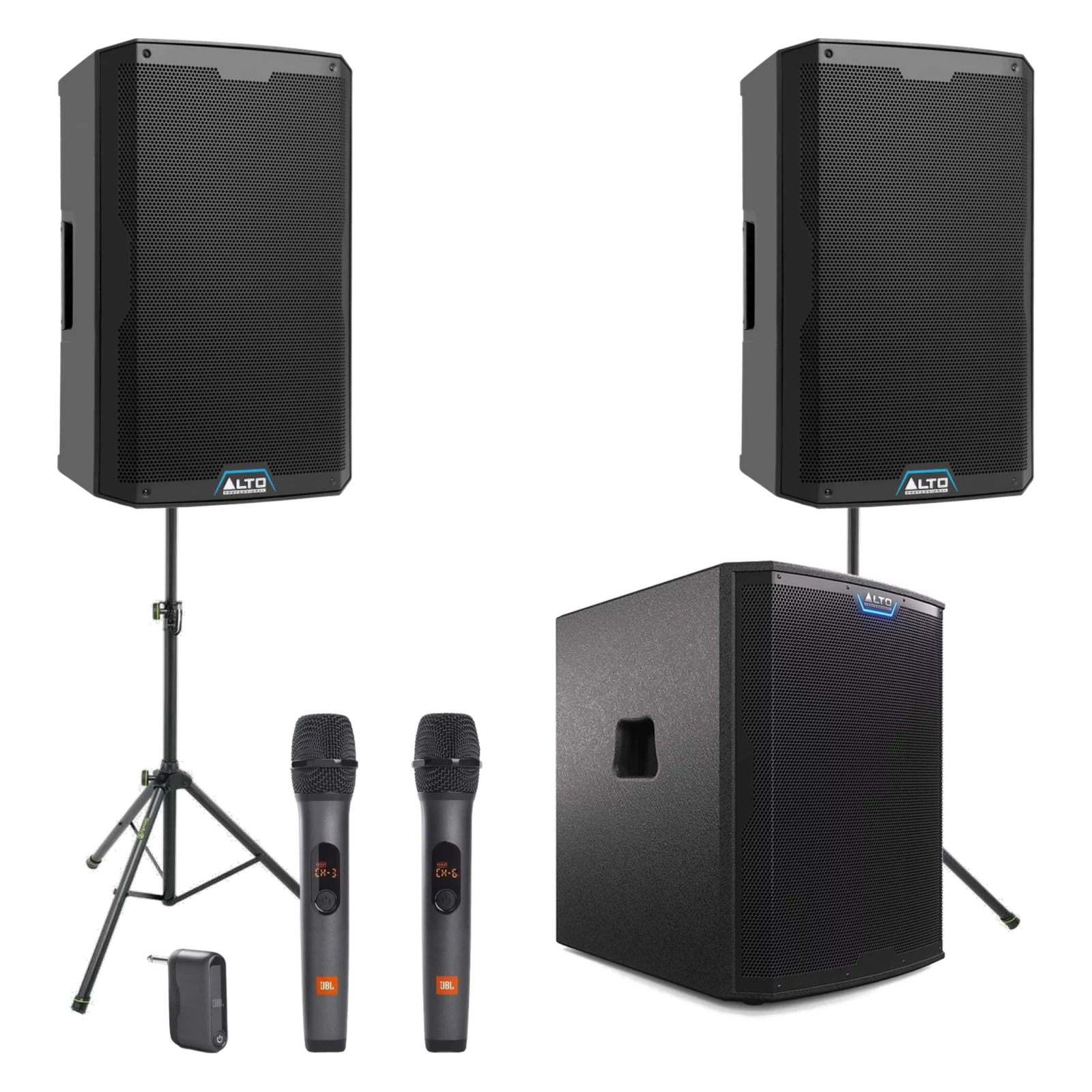 Pack Actif 15" + Subwoofer