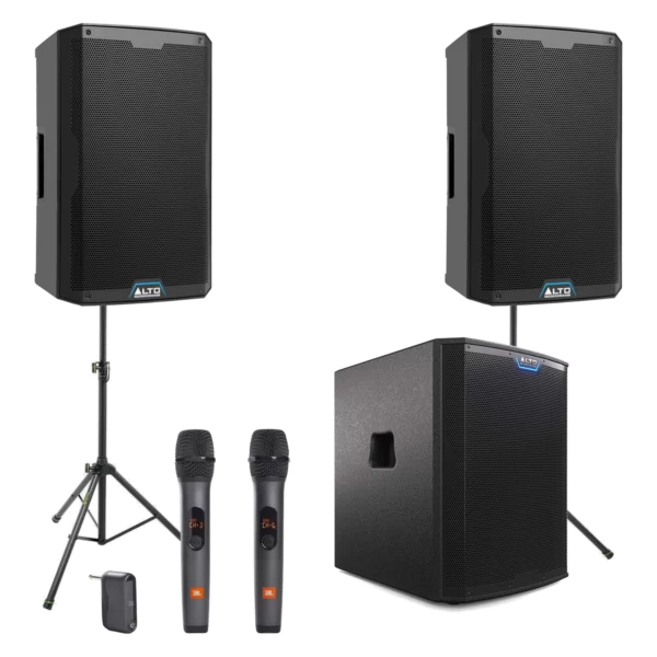 Pack Actif 15 pouces + Subwoofer — location sono Lausanne