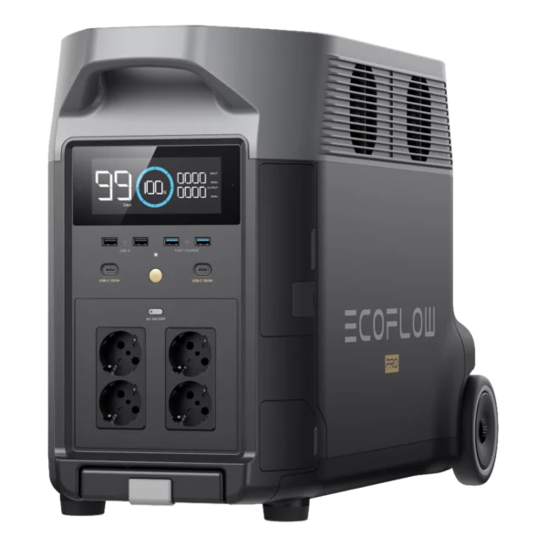 Station d'énergie portable EcoFlow Delta Pro 3600 Wh, location pour événement outdoor sans groupe électrogène à Lausanne — AirSound