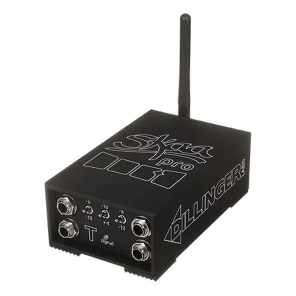 Transmetteur audio sans fil Dillinger Labs Dani SKAA Pro avec antenne, 2 entrées XLR symétriques, location à Lausanne — AirSound