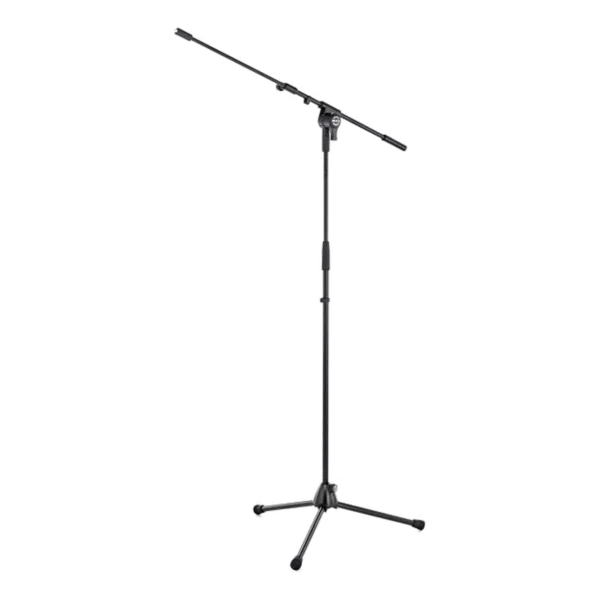 Trépied perche pour microphone K&M 25600 télescopique, location accessoire pour scène et podium à Lausanne — AirSound