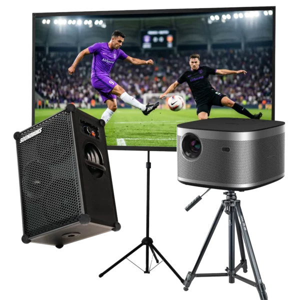 Pack Fan Zone Lite AirSound : projection match écran + son