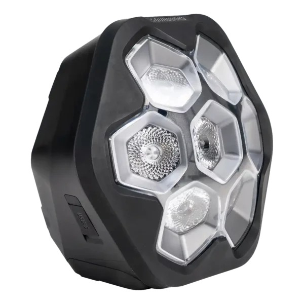 Panneau LED SOUNDBOKS Lightboks sur batterie, location pour soirée et anniversaire à Lausanne et région — AirSound